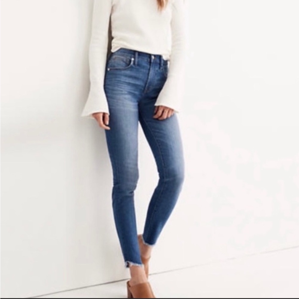 Madewell, tulip hem jeans